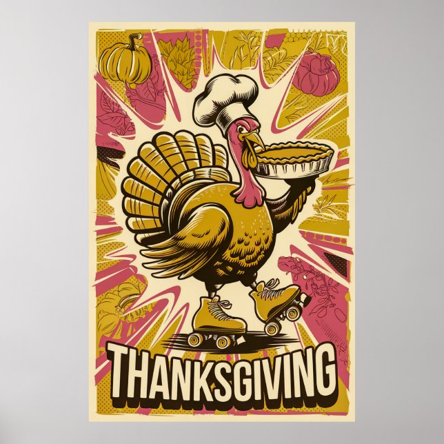 Pie-Wheels Gobbler Poster (Front)