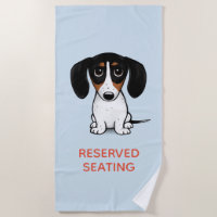 Piebald Dachshund | Cute Dog with Custom Text 