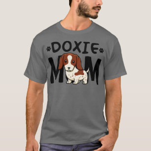 Piebald Dachshund Mum Shirt Doxie Mama Dog Lover