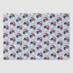 Piebald Dachshund Santa Wiener Dog Christmas Tissue Paper<br><div class="desc">Cute Piebald Dachshund Lover’s Christmas Tissue Paper. Funny wiener dog wearing a Santa hat. Visit Jenn’s Doodle World for even more weenie dog Christmas designs and dog lover’s holiday gifts.</div>