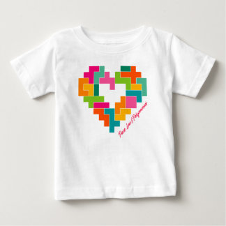 Piece, Love & Polyominoes Toddler Shirt