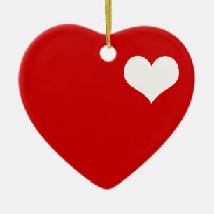 Piece of my Heart Ceramic Tree Decoration