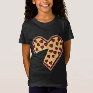 Piece of my Heart - Coordinating Pizza Valentine's T-Shirt