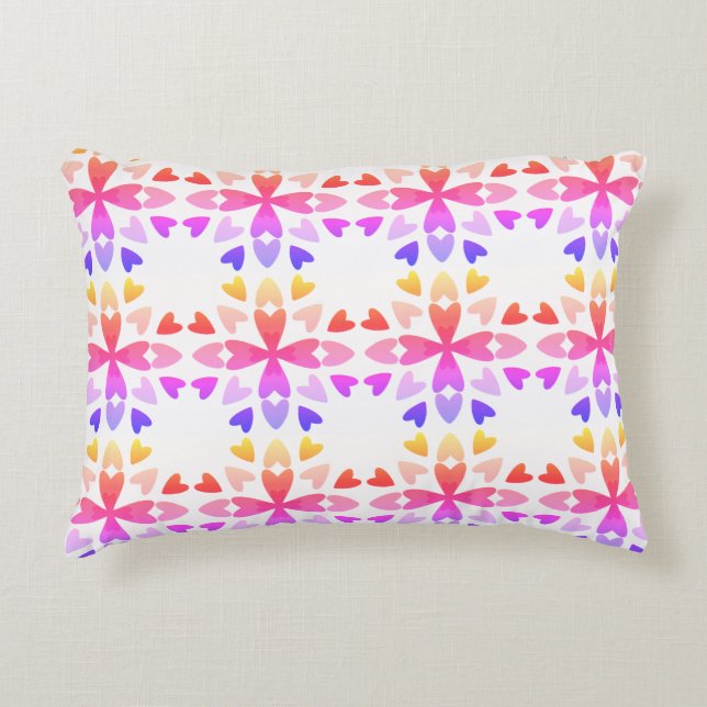 Piece of My Heart 'Faith,' Rectangle Decorative Cushion (Front)