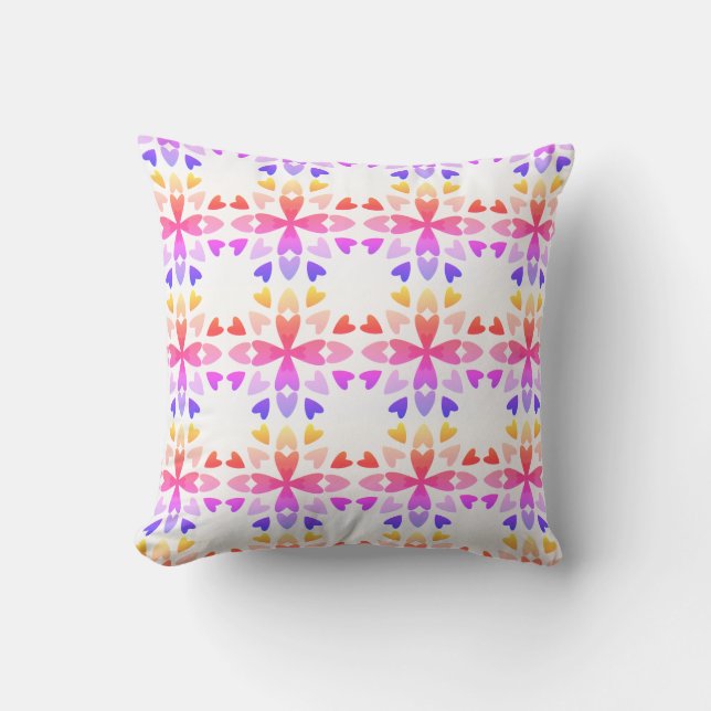 Piece of My Heart 'Faith,' Square Cushion (Front)