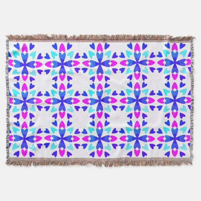 Piece of My Heart 'Love' Throw Blanket (Front)