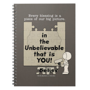 Piece of the Big Picture Spiral Notebook