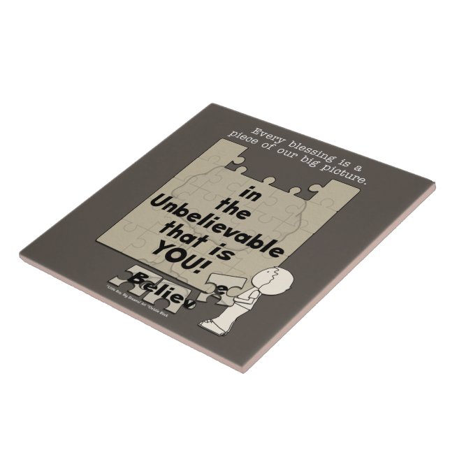 Piece of the Big Picture Tile (Side)