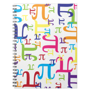 Piece of the Pi Spiral Notebook