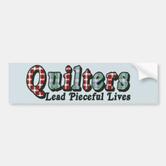 Pieceful Life Bumper Sticker