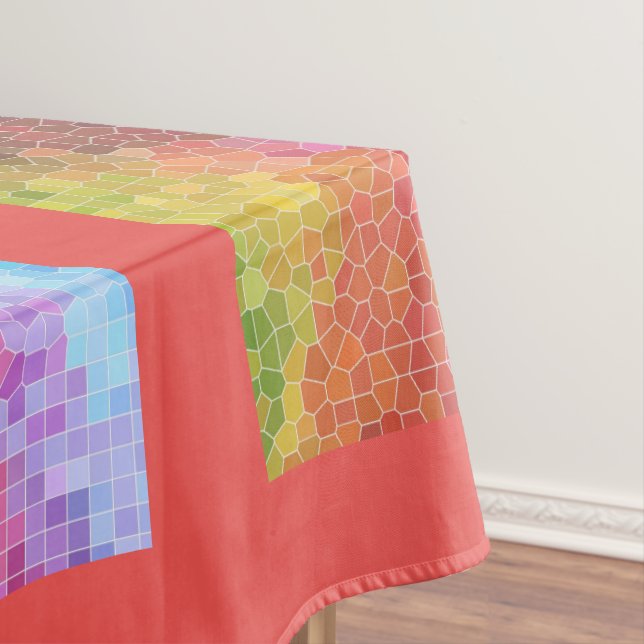 Pieces of Colour Tablecloth (In Situ)
