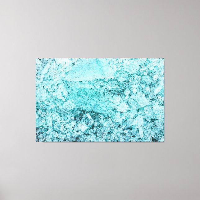 pieces of mental integration canvas print (Front)