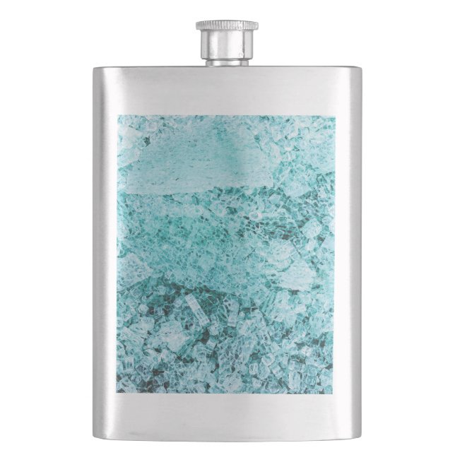 pieces of mental integration hip flask (Front)