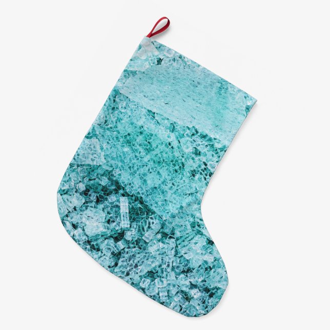 pieces of mental integration large christmas stocking (Front (Hanging))