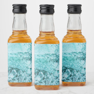 pieces of mental integration liquor bottle label