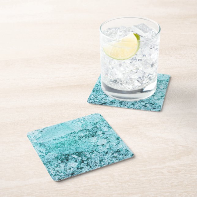 pieces of mental integration square paper coaster (Insitu)