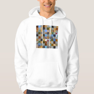 Pieces of Pictures Collage Hoodie