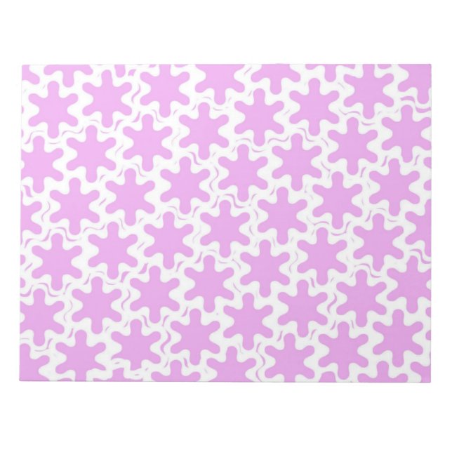Pieces of the Puzzle Notepad - Purple (Front)