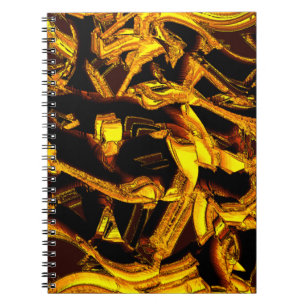 Pieces or bagasse of dehydrated tangerine peel notebook