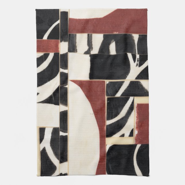 Pieces & Parts I Tea Towel (Vertical)