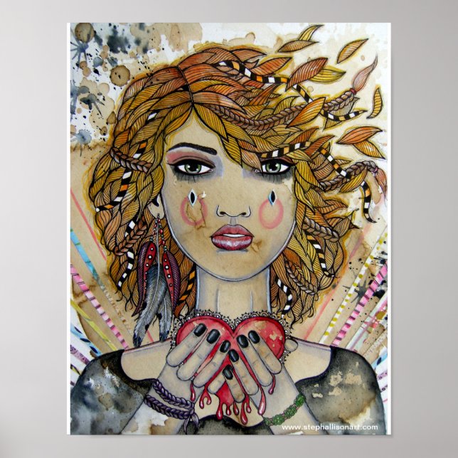 Pieces Print (Front)