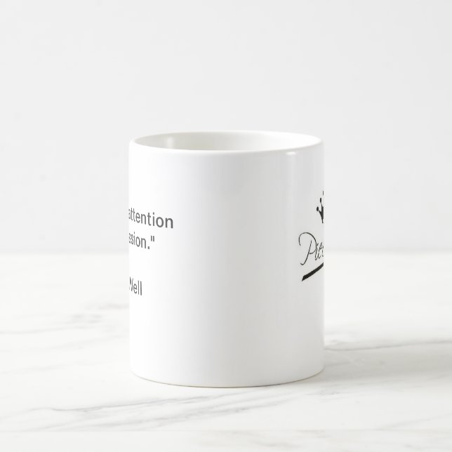 PieceWellQuote Coffee Mug (Center)