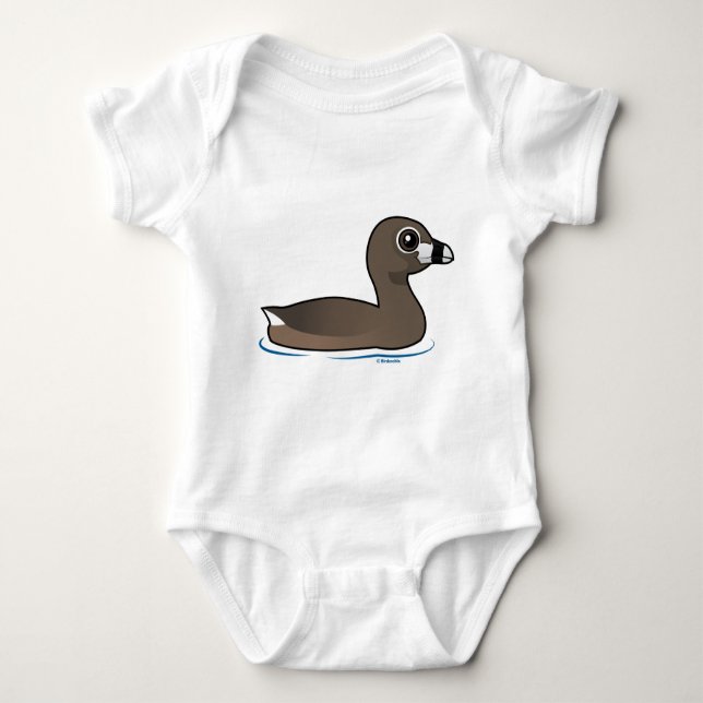 Pied-billed Grebe Baby Bodysuit (Front)