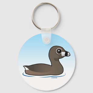 Pied-billed Grebe Key Ring
