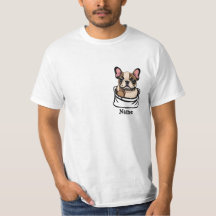 Pied French Bull Dog in your Pocket