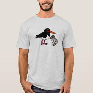 Pied Oystercatcher with chick T-Shirt