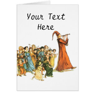 Pied Piper Illustration by Kate Greenaway