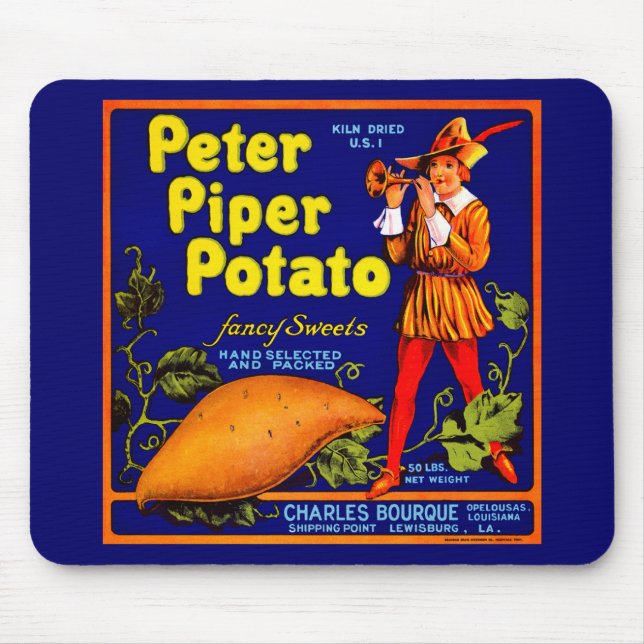 Pied Piper Potato Mouse Pad (Front)