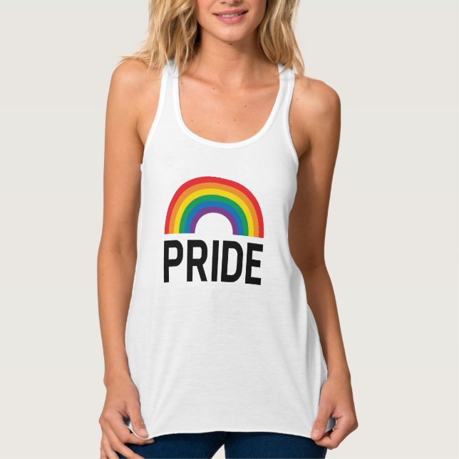 Pied Rainbow  Singlet (Front)