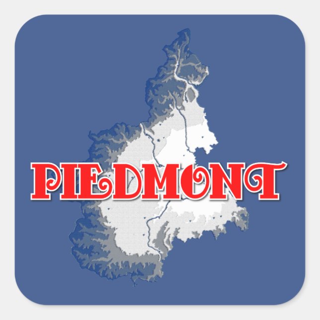 Piedmont Square Sticker (Front)