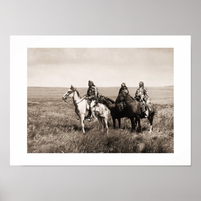 Piegan Blackfeet Chiefs Poster (Front)