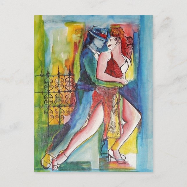Piel y Tango Postcard (Front)