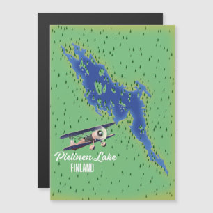 Pielinen Lake Finland map