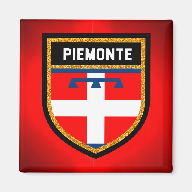 Piemonte Flag Magnet (Front)
