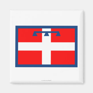 Piemonte flag magnet