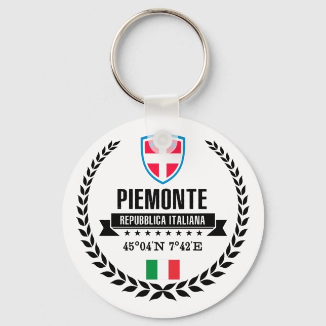 Piemonte Key Ring (Front)