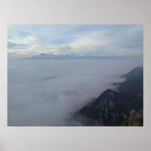 Pieniny view on Tatras Poster