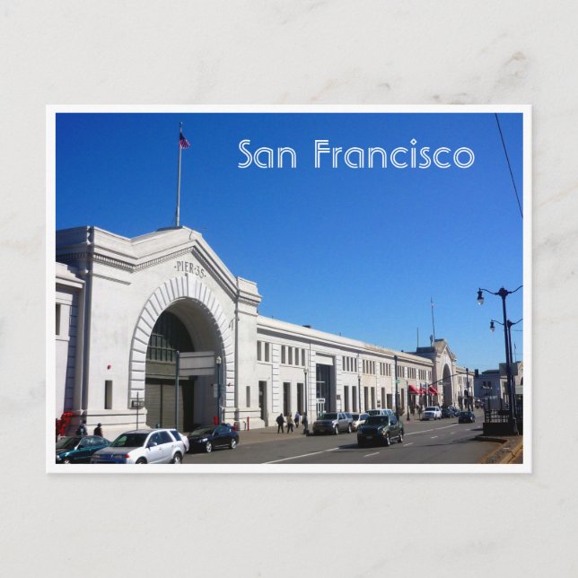 pier 35 embarcadero postcard (Front)