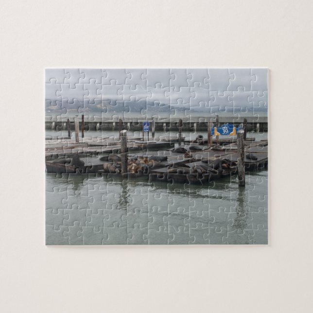 Pier 39 of San Francisco Jigsaw Puzzle (Horizontal)