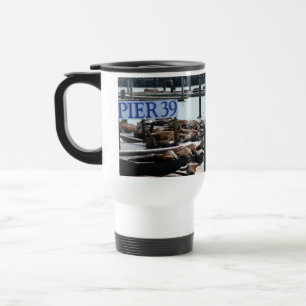 Pier 39 Sea Lions Travel Mug