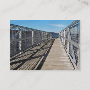 Pier at Cayuga Lake ATC Business Card