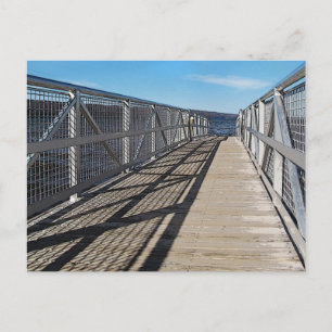 Pier at Cayuga Lake Postcard