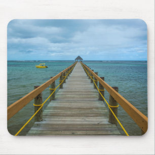 Pier At Coral Coast, Fiji Mouse Pad