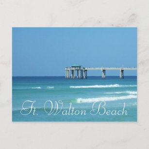 Pier at Fort Walton Beach, Florida Postcard