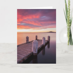 Pier at Lake Illawarra Card