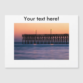 Pier beach sunset
